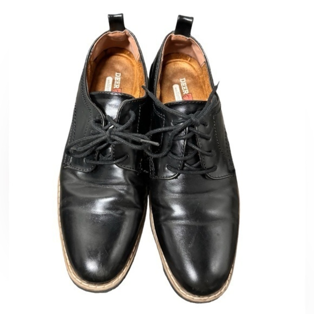 Boy's Deer‎ Stag Leather Dress Shoes